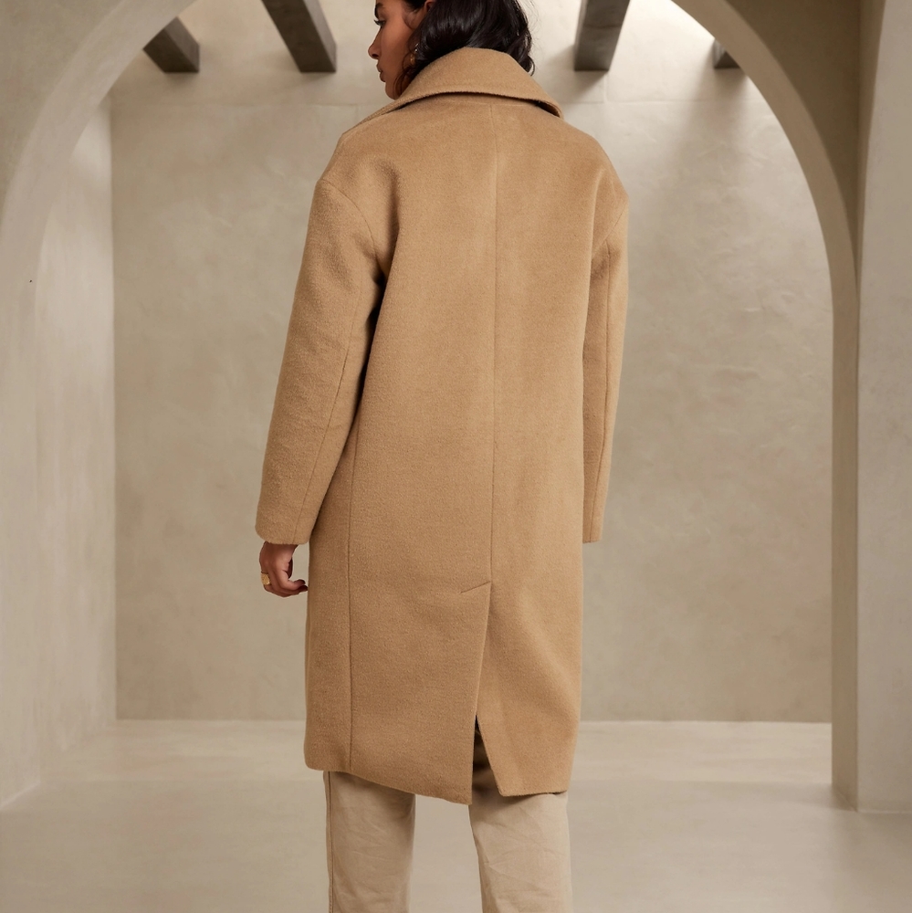 COPY - Gorgeous Camel Wool Sunday Coat - Picture 2 of 6